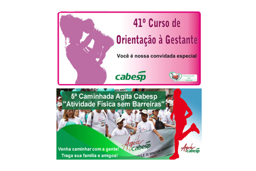 Cabesp promove atividades nos dias 6 e 7 de abril