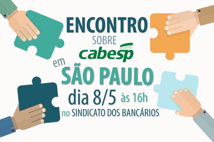 Encontro sobre Cabesp em São Paulo será dia 8 de maio