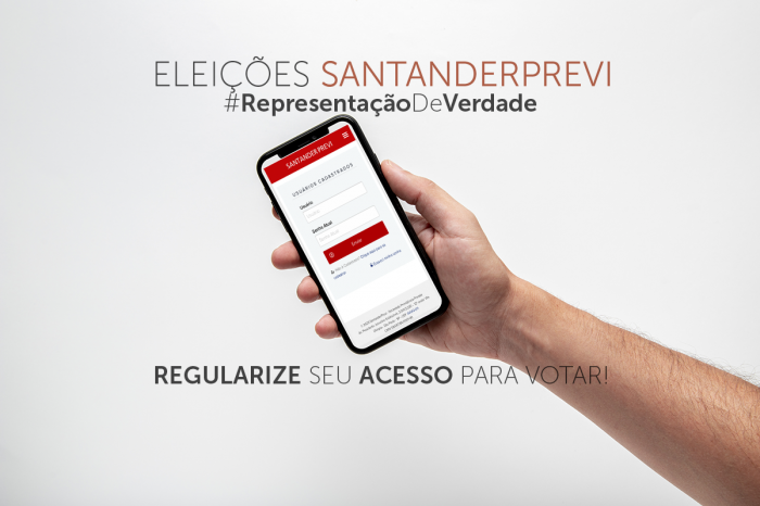 Eleições via internet: Verifique o seu acesso no site do SantanderPrevi antes da votação