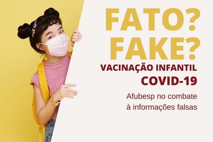Fato ou Fake? Saiba mitos e verdades sobre a vacinação infantil contra a Covid-19
