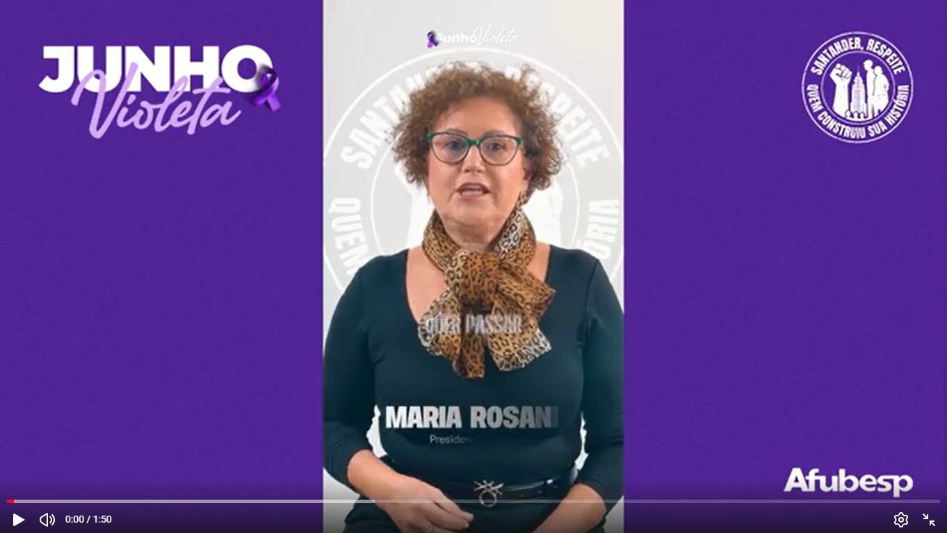 Junho Violeta: Santander segue com ataques aos aposentados