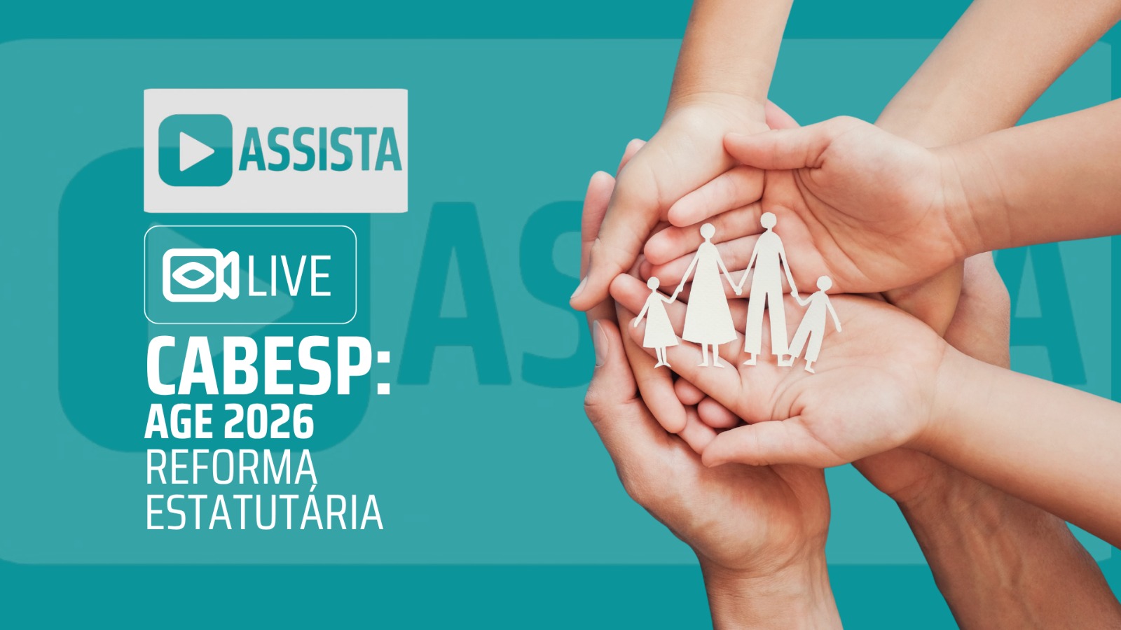 Assista a íntegra da Live sobre AGE Cabesp: reforma estatutária